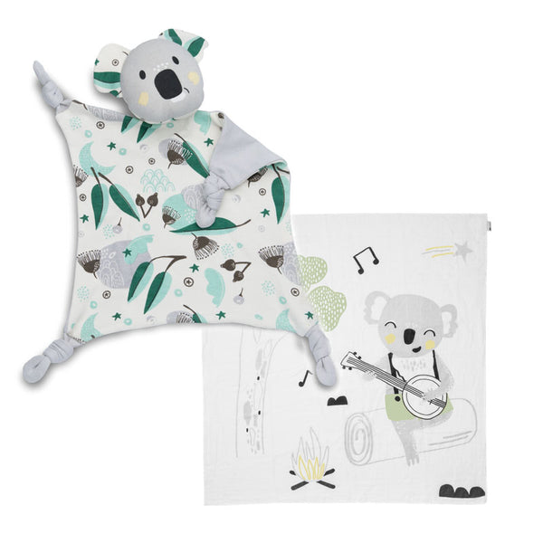 Banjo  Blankie + Wrap Gift Set