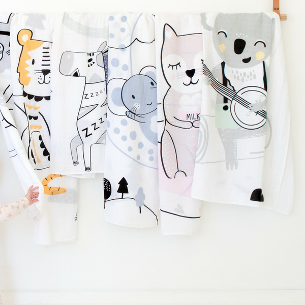 Bam Muslin Wrap 班尼斑馬紗巾