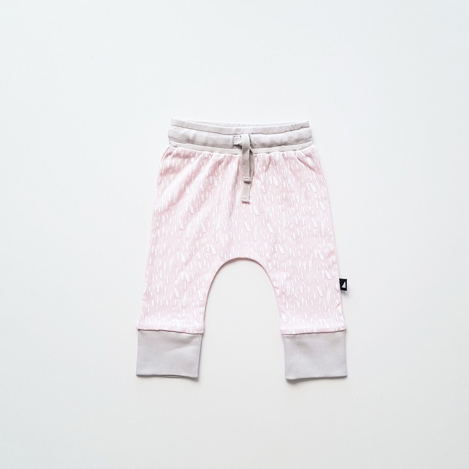 Organic Paint pants (Ice pink ) 有機油漆圖案長褲（冰粉)