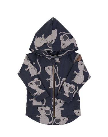 Mouse Navy Hoodie