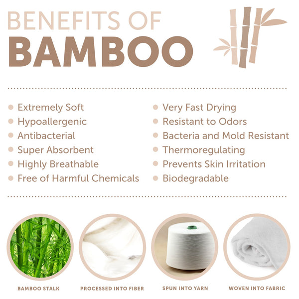 Soft Organic Bamboo Baby Hooded Towel