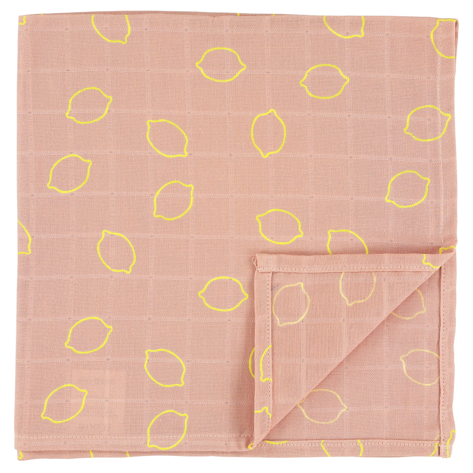 Muslin cloths - Lemon Squash (120x120cm) - set of 2 pieces