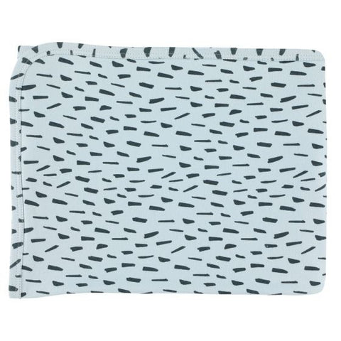Cotton blanket - Blue Meadow (75 x 100 cm)